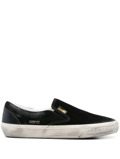 Golden Goose Vce Slip On In Black