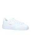 Golden Goose White Stardan Leather Sneakers With Star Motif In White