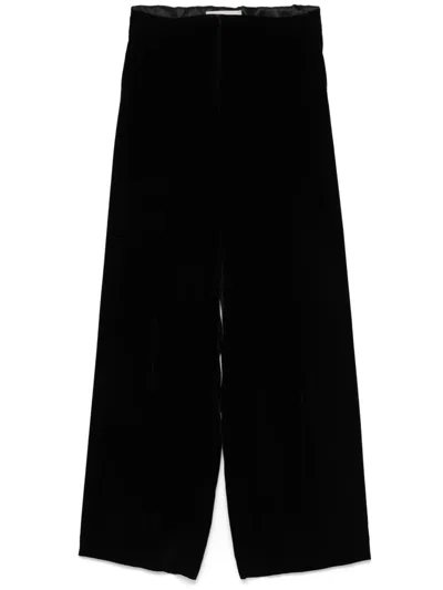 Golden Goose Hose Aus Samt In Schwarz