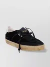 Golden Goose Velvet Upper Suede Hf Tongue Leather Heel