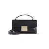 Golden Goose 'venezia' Black Hangbag With Adjustable And Removable Shoulder Strap And Clasp Closure In Black