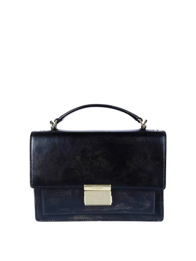 Golden Goose Venezia Bag New Vintage Leather In Black