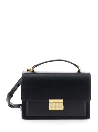 Golden Goose Flip Shoulder Bag In Black