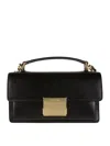Golden Goose Calf Leather Venezia Tote Bag In Black