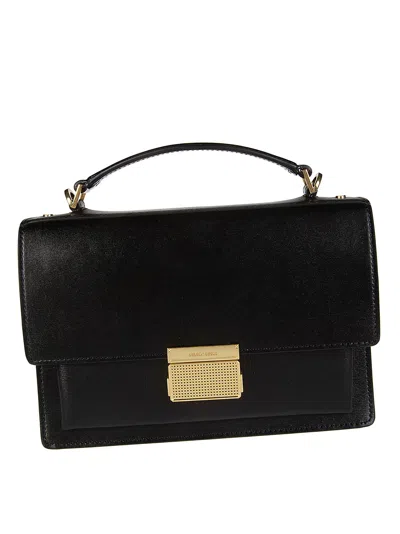 GOLDEN GOOSE GOLDEN GOOSE VENEZIA CARTELLA SMALL IN PELLE CHIUSURA ORO