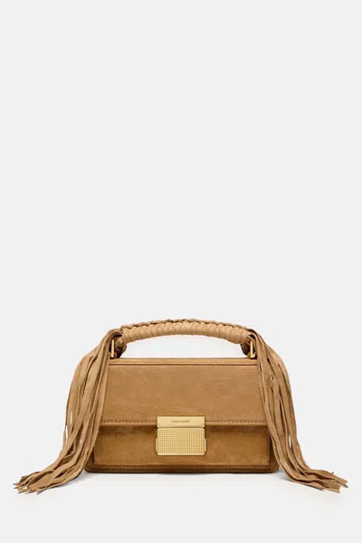 Golden Goose Venezia Fringed-detail Cross-body Bag In Brown