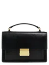 Golden Goose Venezia Bag Palmellato Leather Body Gold Metal Details Bags In Black