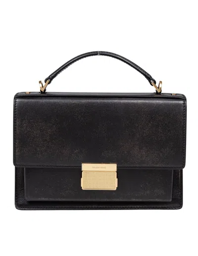 Golden Goose Venezia Handbag In Black Leather