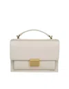 GOLDEN GOOSE GOLDEN GOOSE VENEZIA HANDBAG IN BUTTER COLOR LEATHER