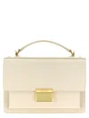 Golden Goose Venezia Flap Leather Crossbody Bag In White