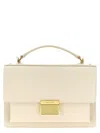 Golden Goose Venezia Flap Leather Crossbody Bag In White
