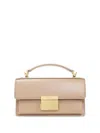 Golden Goose Mini Venice Leather Palmellata Handbag In Neutral