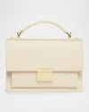 Golden Goose Venezia Lizard-embossed Leather Crossbody Bag In Vanilla