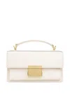 Golden Goose Venezia Small Flap Leather Crossbody Bag In ホワイト