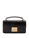 Golden Goose Calf Leather Venezia Tote Bag In Black  