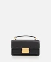 Golden Goose Calf Leather Venezia Tote Bag In Black