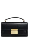 Golden Goose 'venezia' Black Hangbag With Adjustable And Removable Shoulder Strap And Clasp Closure In Black