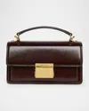 Golden Goose Rectangular Top Handle Shoulder Bags In Brown