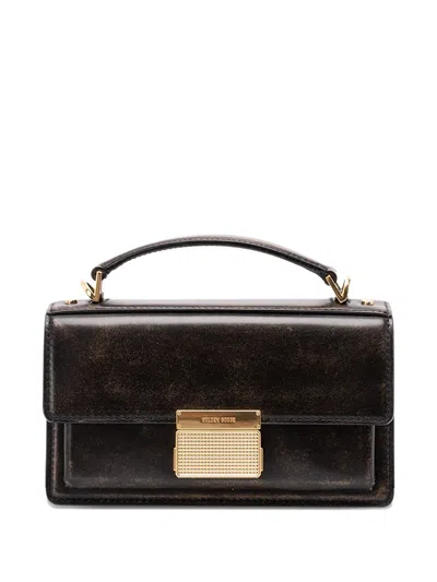 GOLDEN GOOSE VENEZIA SMALL LEATHER HANDBAG