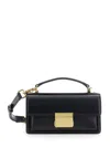 Golden Goose 'venezia' Black Hangbag With Adjustable And Removable Shoulder Strap And Clasp Closure In Black