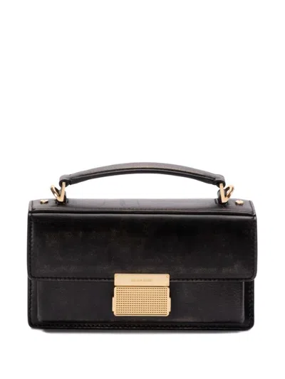 Golden Goose Venezia Small Tote Bag In Leather In Black