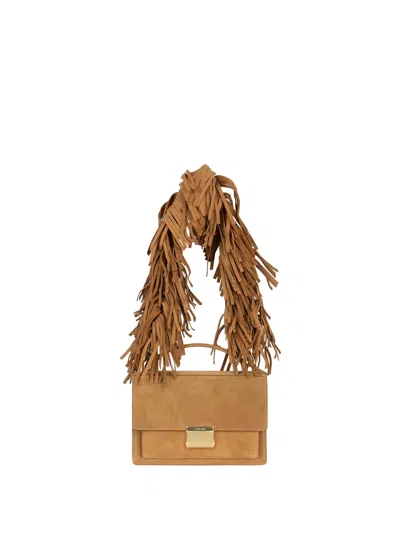 Golden Goose Venezia Suede Tote Bag In Brown