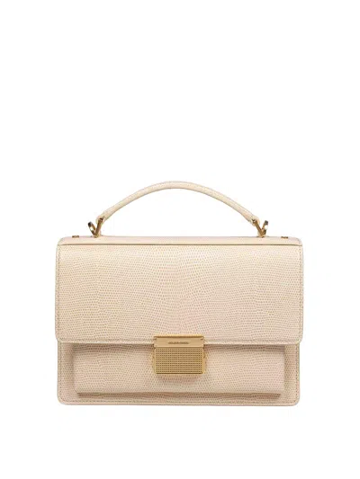 GOLDEN GOOSE BOLSA BANDOLERA - CREMA