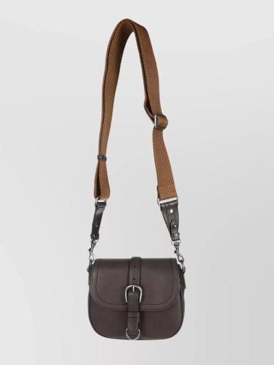 Golden Goose Versatile Adjustable Strap Crossbody In Brown