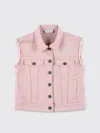 Golden Goose Vestcoat  Kids Color Pink In Pink