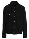 Golden Goose Vintage-effect Black Denim Jacket