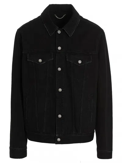 Golden Goose Vintage-effect Black Denim Jacket