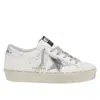 Golden Goose Vintage Leather Sneakers With Beaded Detail In White