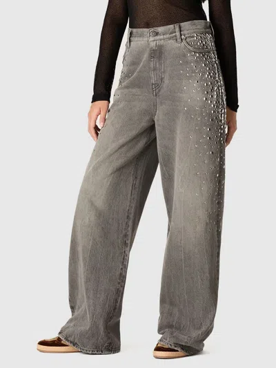 Golden Goose Vintage Melody Boyfriend Jeans In Gray