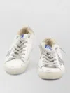 Golden Goose Vintage Sneakers With Glitter Star And Lizard Tab