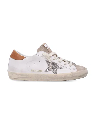 Golden Goose Vintage-effect Star Mini Sneaker For Women In White