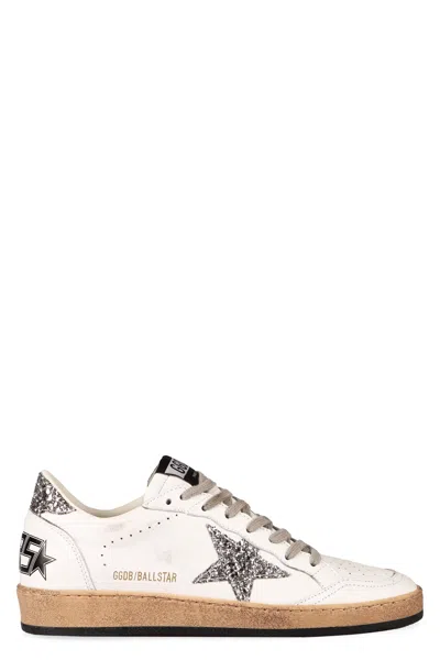 Golden Goose Vintage-inspired Ball Star Low-top Sneakers In White