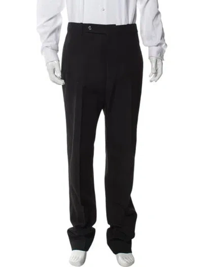 Pre-owned Golden Goose Virgin Wool Dress Pants In Gray