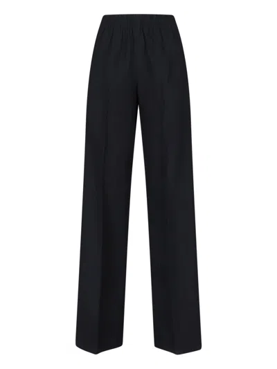 Golden Goose Virgin Wool Pants In Black