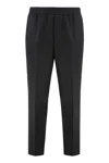 Golden Goose Wool Jogging Pants In Black