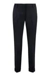 Golden Goose Tailored Crepe Trousers For In Black