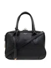 Golden Goose Black Leather Vita Handbag