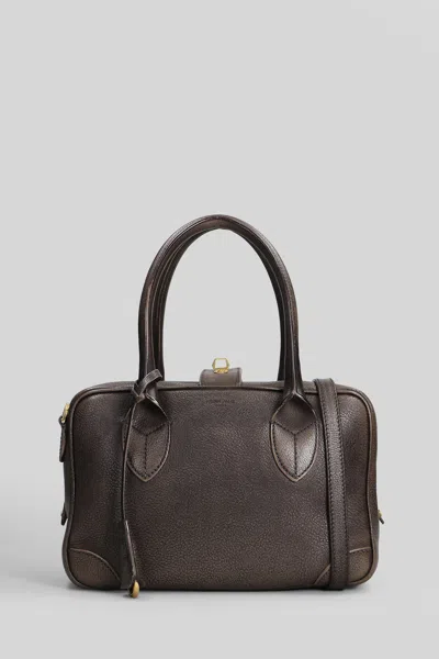 Golden Goose Vita Bag Shoulder Bag In Brown Leather
