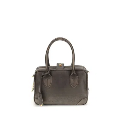 Golden Goose Vita Bag Treated Leather Body Gold Metal