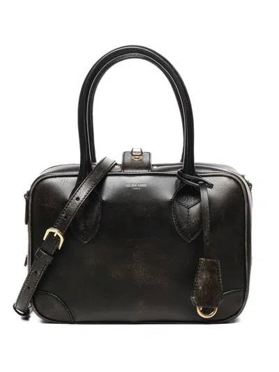 Golden Goose Vita Bag Vintage Leather Body In Black