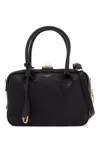 Golden Goose Vita Black Leather Top Case In Black