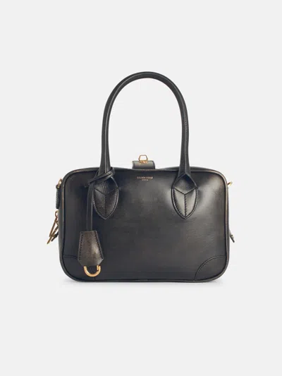 Golden Goose 'vita' Black Leather Top Case