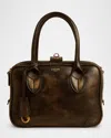 Golden Goose 'vita' Tote Bag In Black Leather In Black
