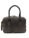 Golden Goose Vintage Leather Tote Bag With Adjustable Strap In Brown
