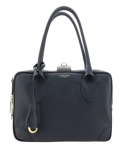 Golden Goose Vita Handbag In Black