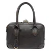 Golden Goose Luxe Leather Shoulder Bag With Top Handles In Brown